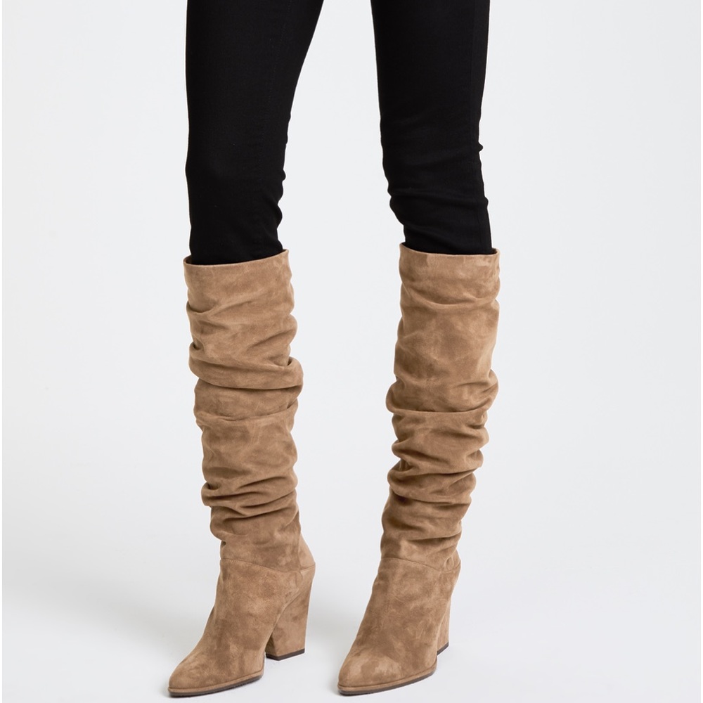 Stuart Weitzman Smashing Knee High Boot In Nutmeg - image 1